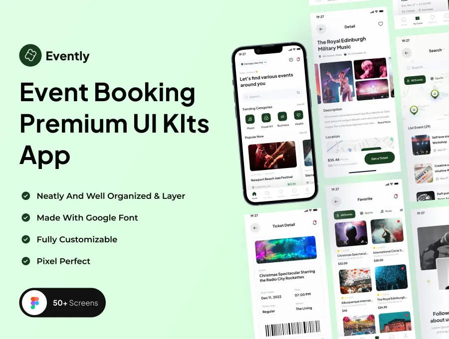 Preview of featured app UI themes in the bundle